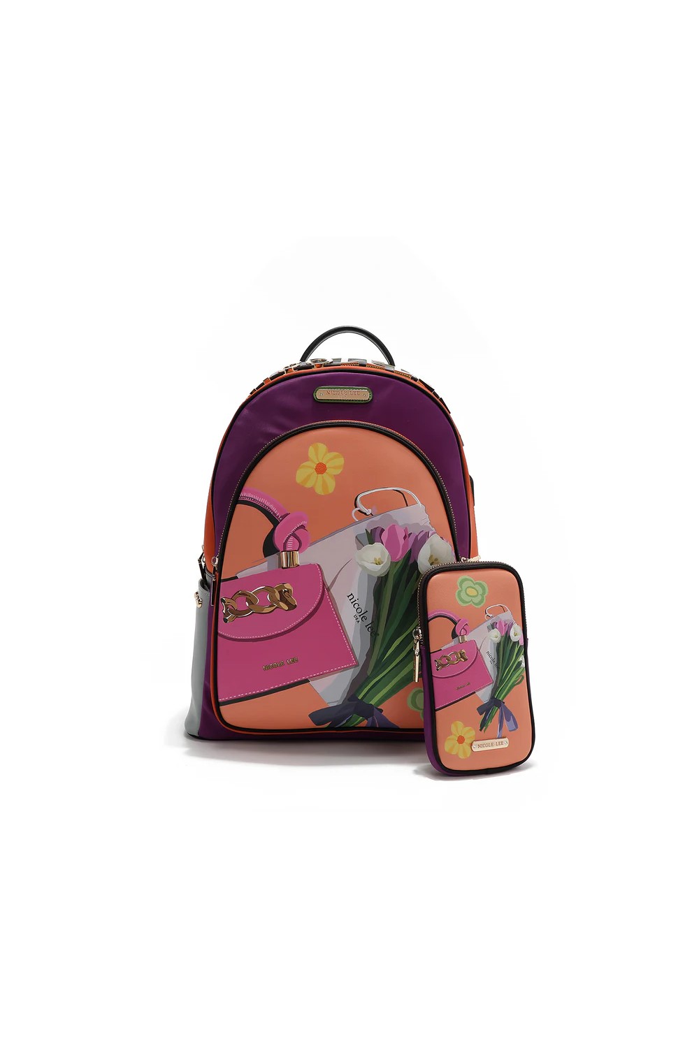 BACKPACK BP16698 (VIOLET BLOSSOM)