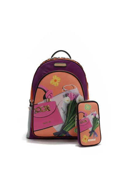 BACKPACK BP16698 (VIOLET BLOSSOM)