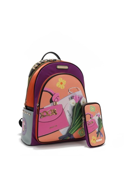 BACKPACK BP16698 (VIOLET BLOSSOM)