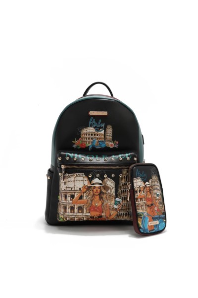 BACKPACK USB12769L (MARTHA TRAVELS ITALY)