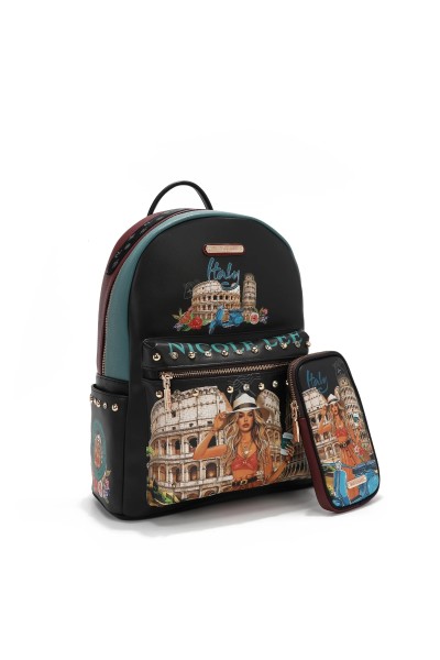 BACKPACK USB12769L (MARTHA TRAVELS ITALY)